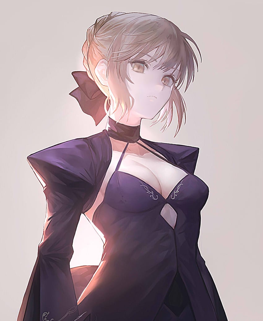 artoria pendragon and saber alter (fate and 1 more) drawn by miyamoto_satoru