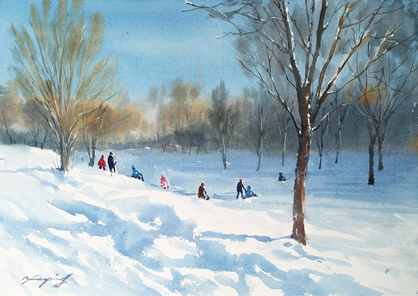 original drawn by nara_watercolor