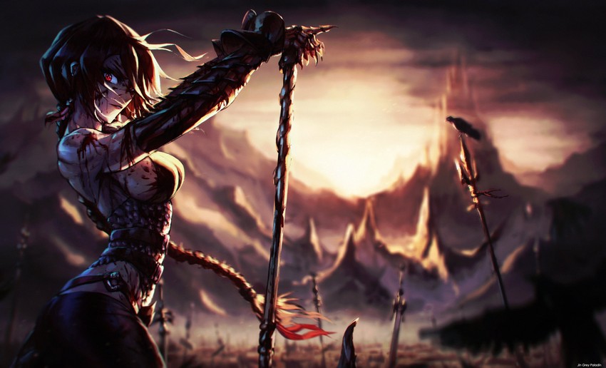 daedra embergale (original) drawn by jin_grey_paladin
