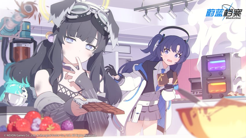 yuuka and hibiki (blue archive)