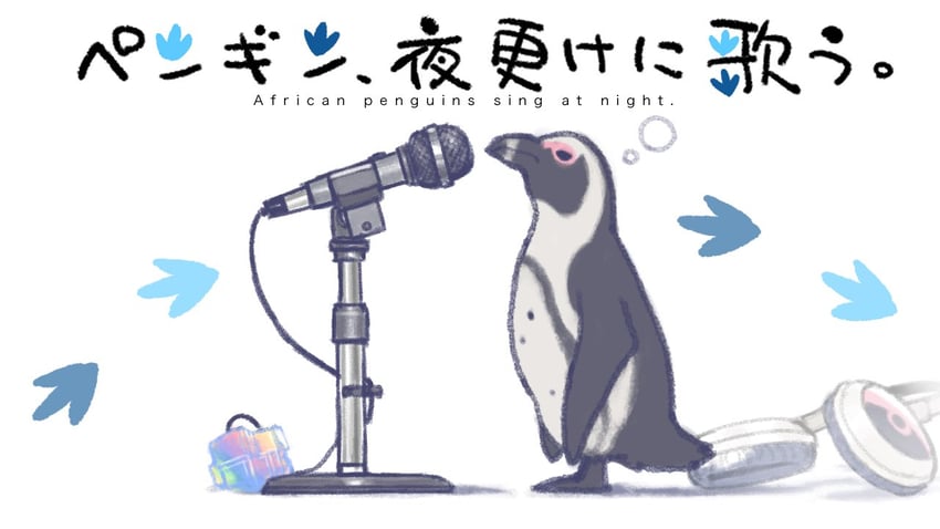 african penguin (kemono friends and 1 more) drawn by yoshizaki_mine