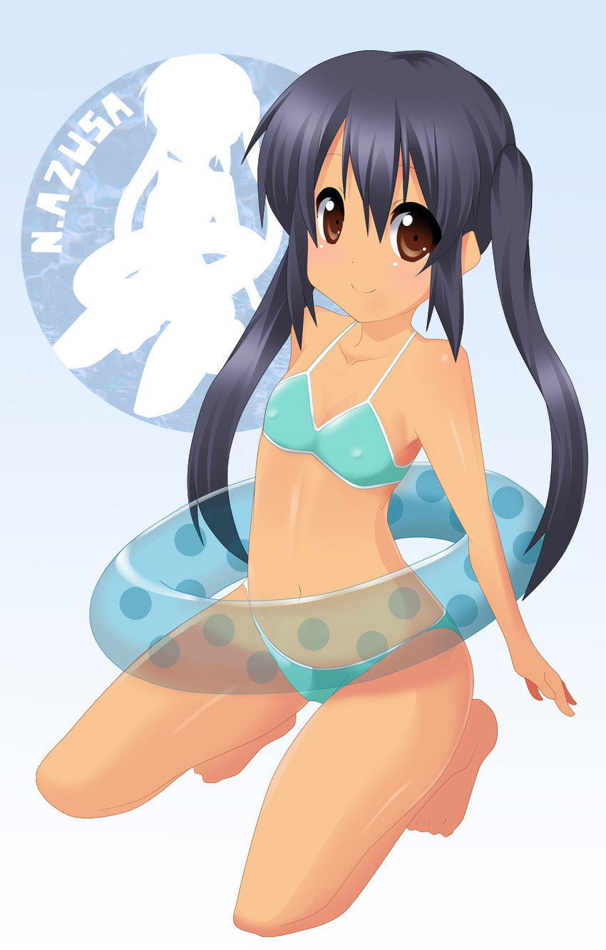 nakano azusa (k-on!) drawn by ekakibito