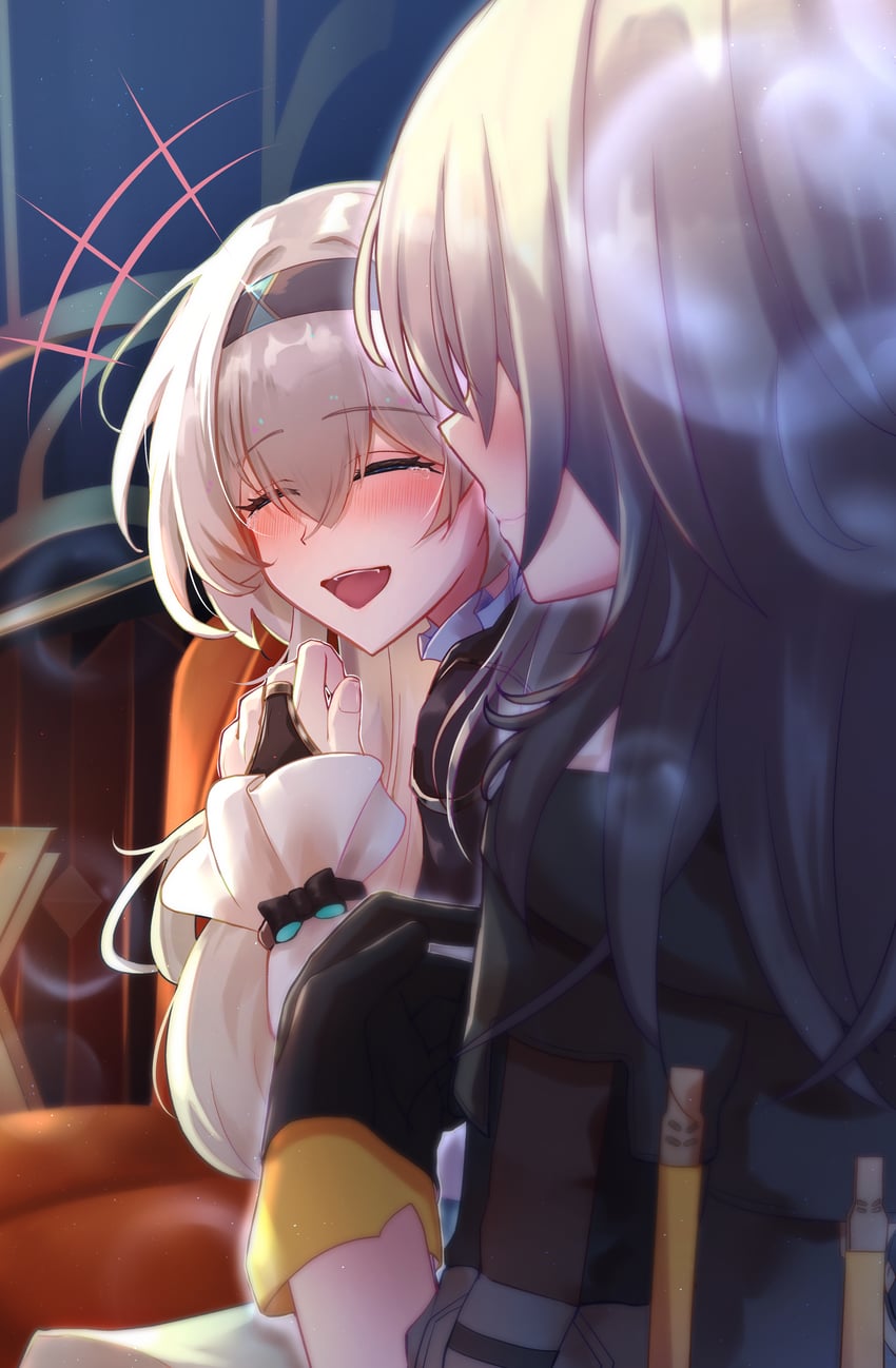 trailblazer, firefly, and stelle (honkai and 1 more) drawn by memeiradesuyo