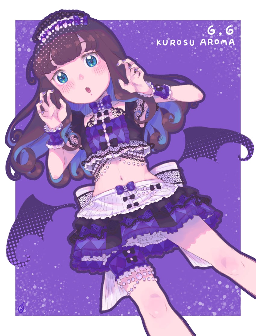 kurosu aroma (pretty series and 2 more) drawn by zeroarchive00