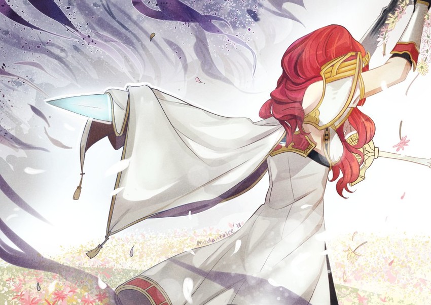 celica (fire emblem and 2 more) drawn by gnohcci_(modantoire)