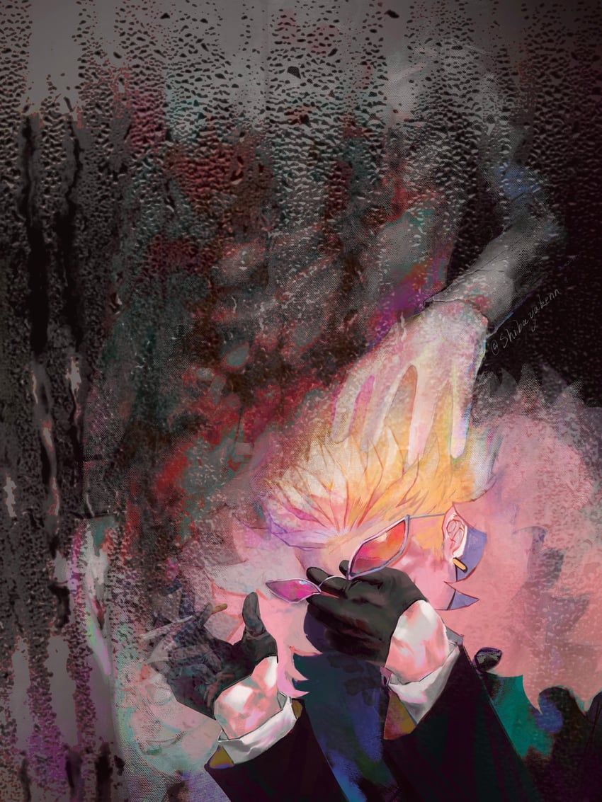 donquixote doflamingo and donquixote rocinante (one piece) drawn by shibayakenn