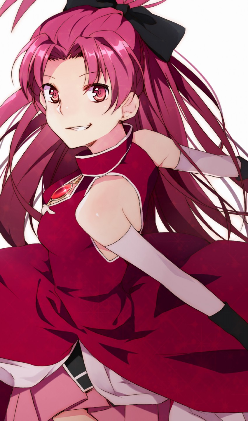 sakura kyoko (mahou shoujo madoka magica) drawn by minami_haruya