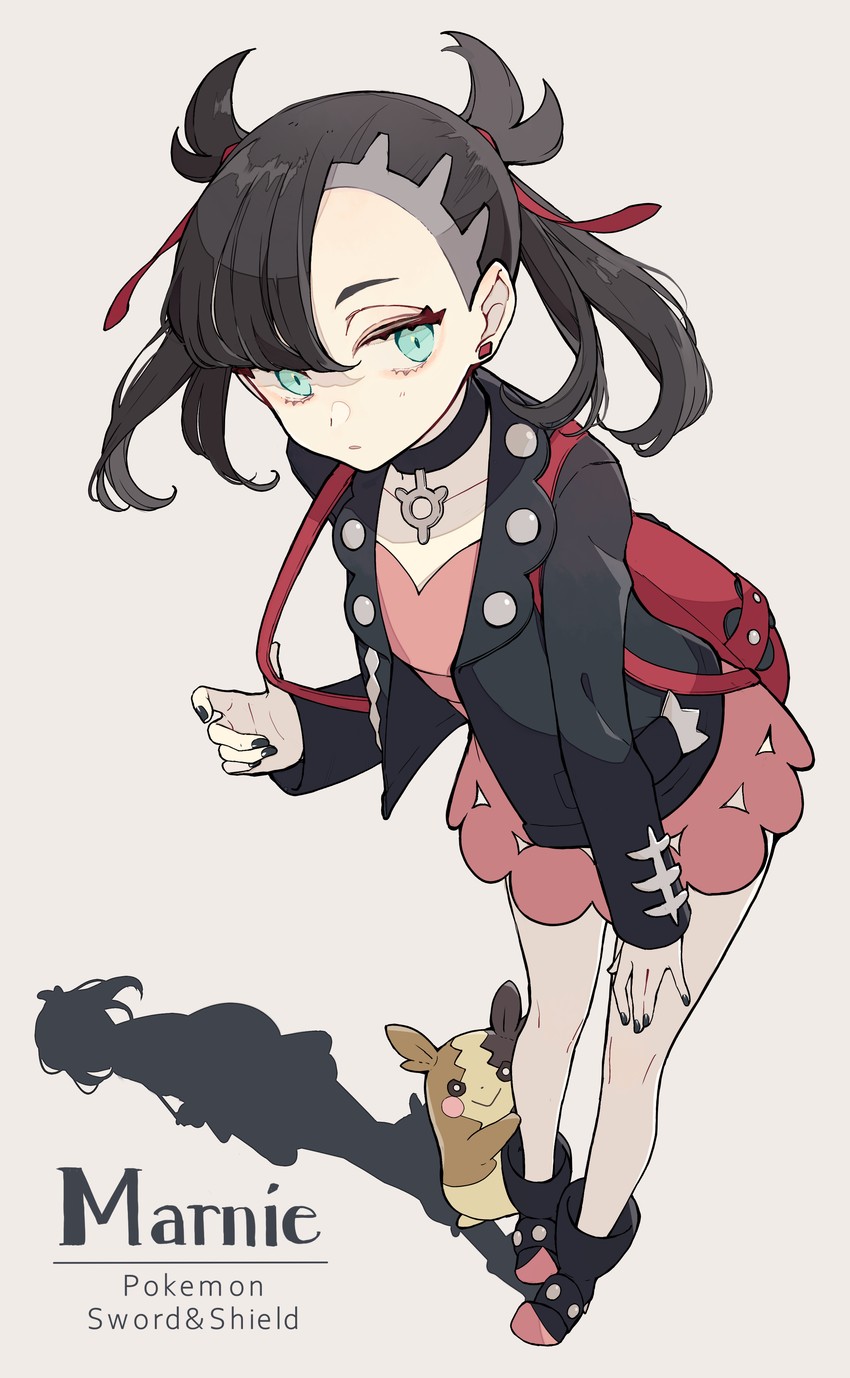 marnie and morpeko (pokemon and 1 more) drawn by akakura