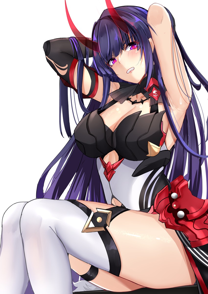 raiden mei (honkai and 1 more) drawn by noise_paper