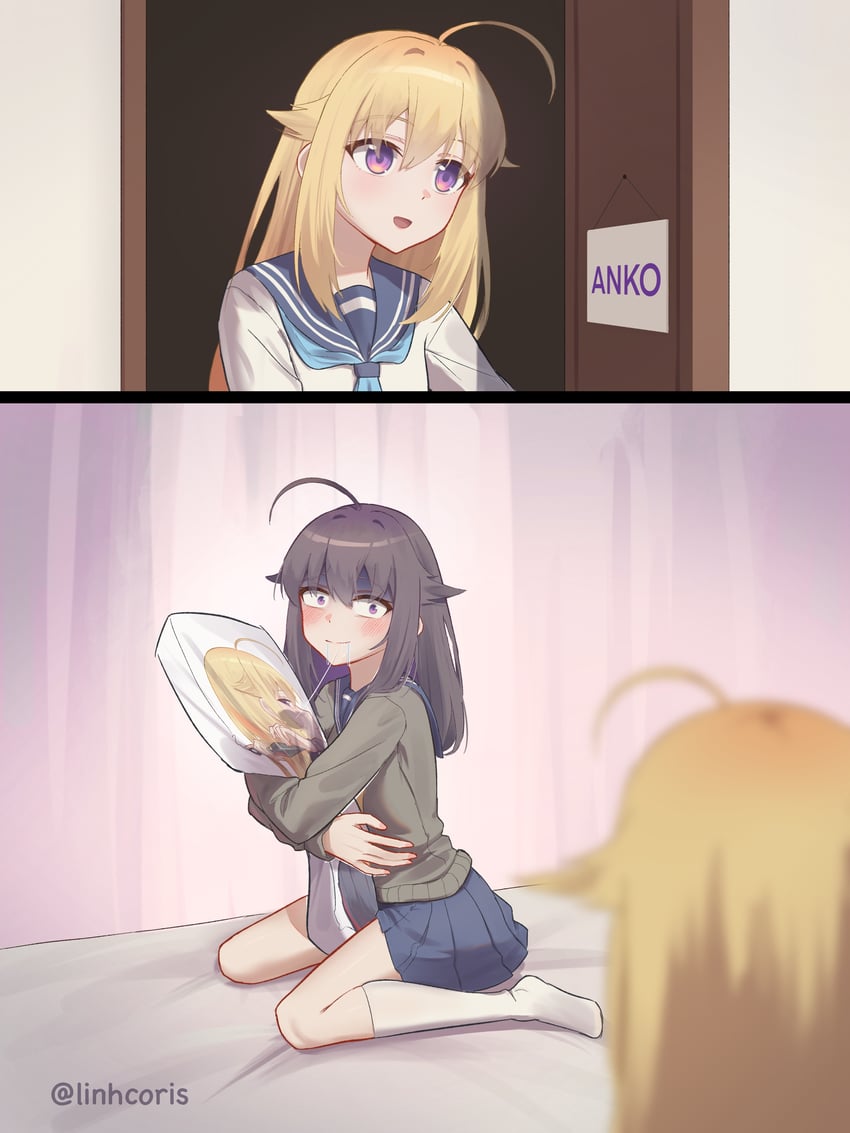 koshi torako and koshi anko (shikanoko nokonoko koshitantan) drawn by linhcoris