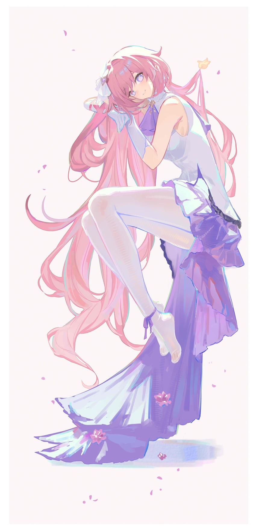 elysia (honkai and 1 more) drawn by pmg