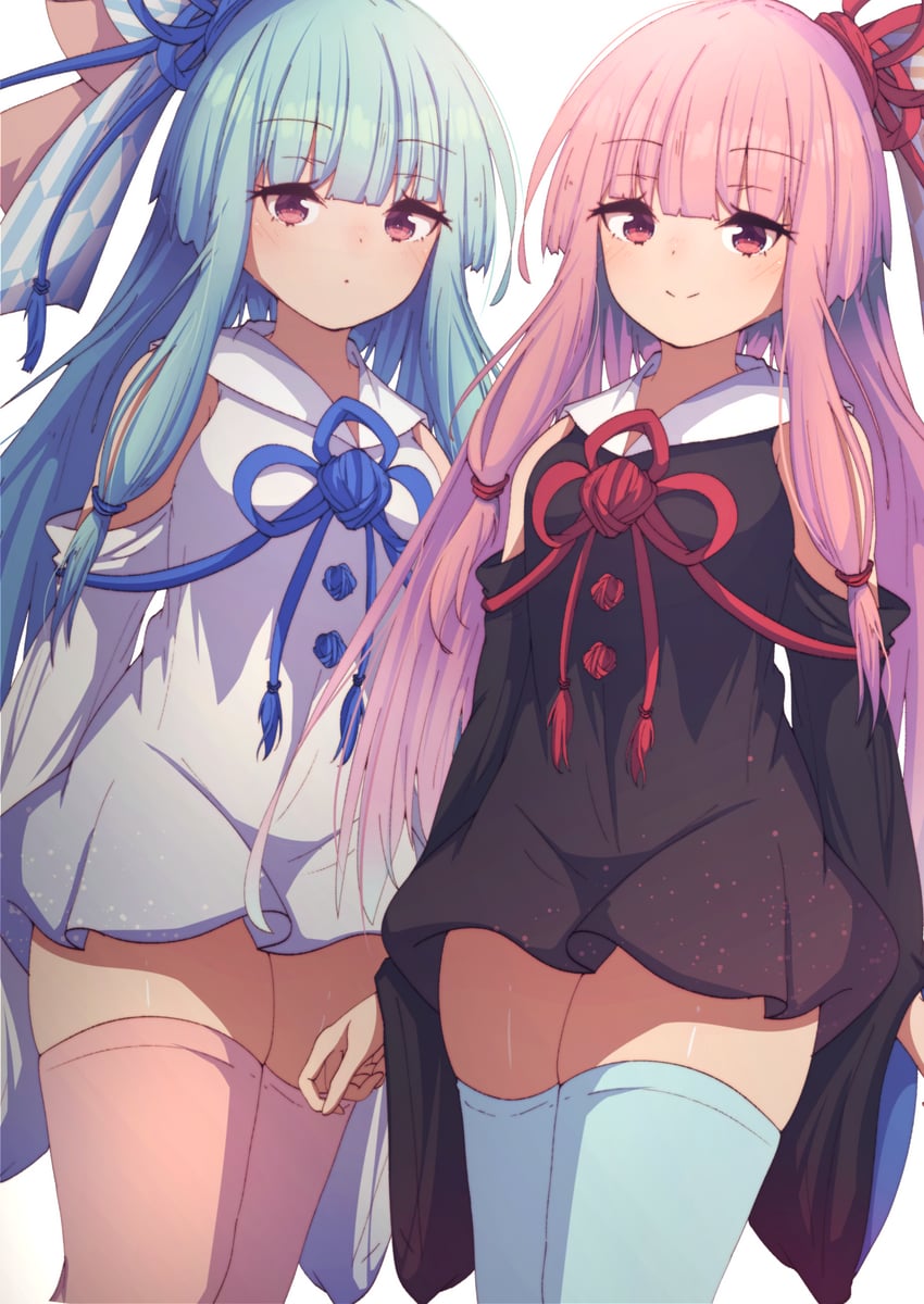 kotonoha akane and kotonoha aoi (voiceroid) drawn by darumoon