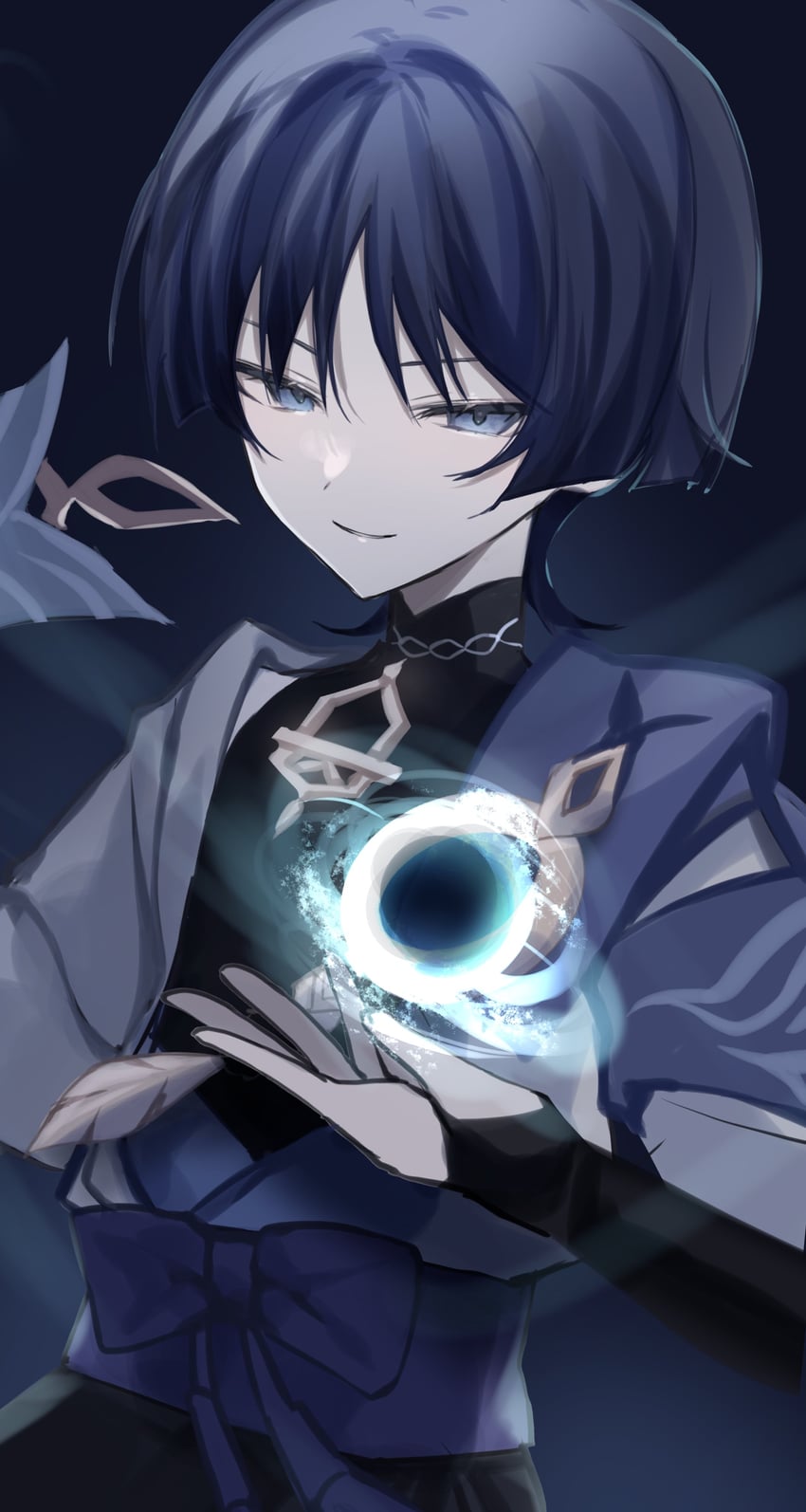 scaramouche and wanderer (genshin impact) drawn by 6to9c