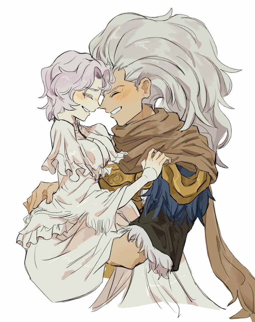dark sun gwyndolin and nameless king (dark souls and 2 more) drawn by zunkome