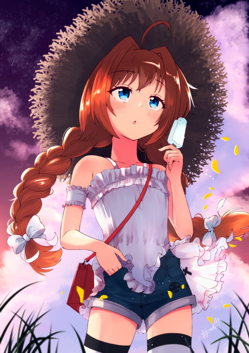 vita (lyrical nanoha and 2 more) drawn by milkmochi