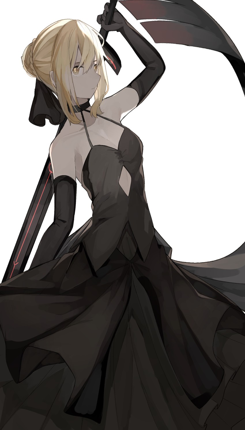 artoria pendragon and saber alter (fate and 1 more) drawn by inago_3939