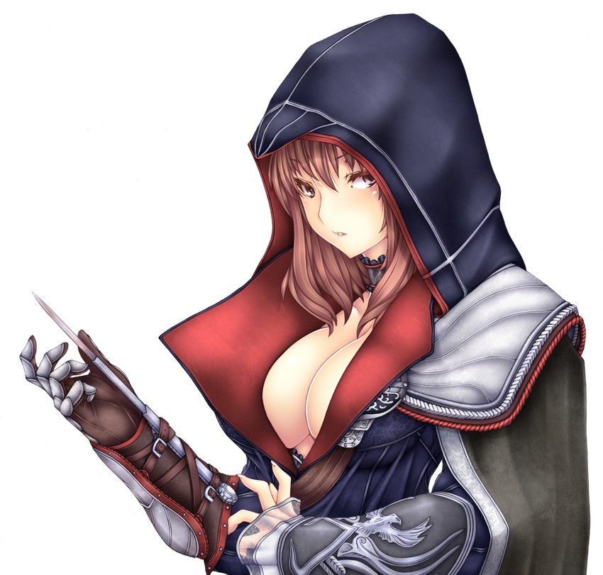 ezio auditore da firenze (assassin's creed) drawn by yui.h