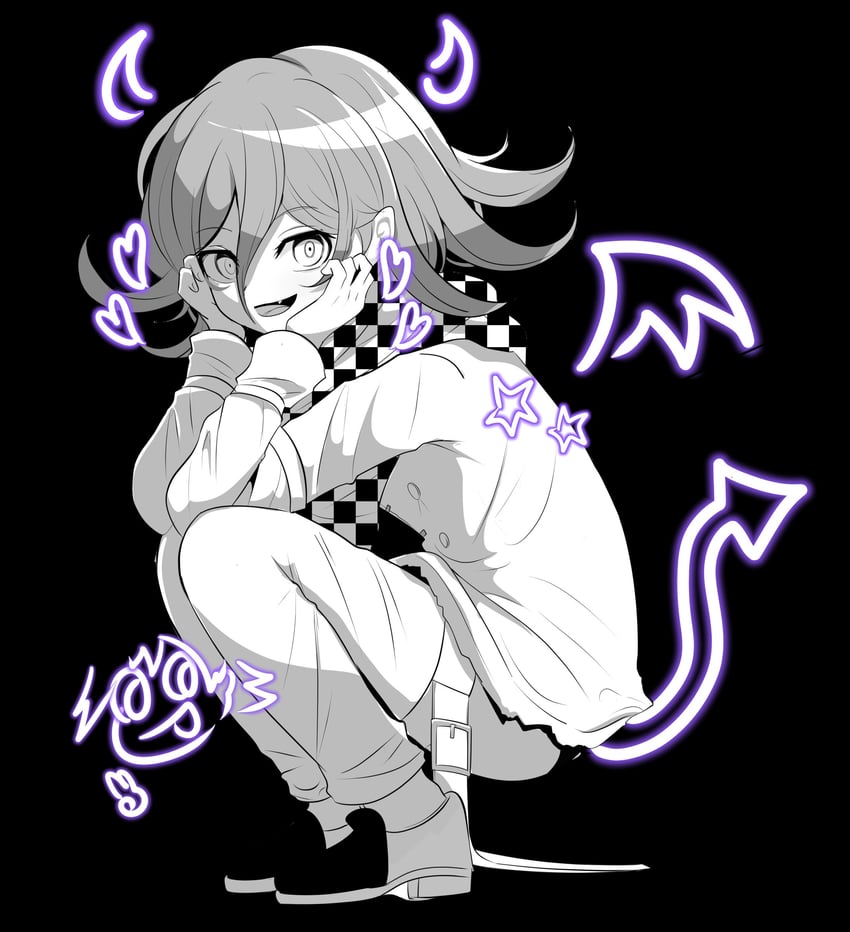 oma kokichi (danganronpa and 1 more) drawn by gohan_uran