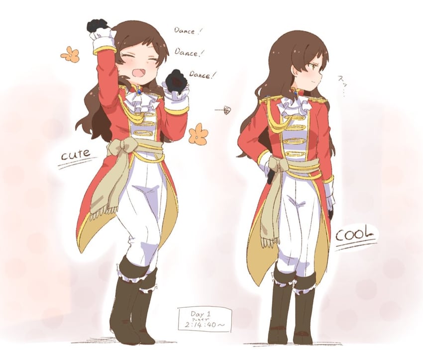 kitazawa shiho (idolmaster and 1 more) drawn by hutaba