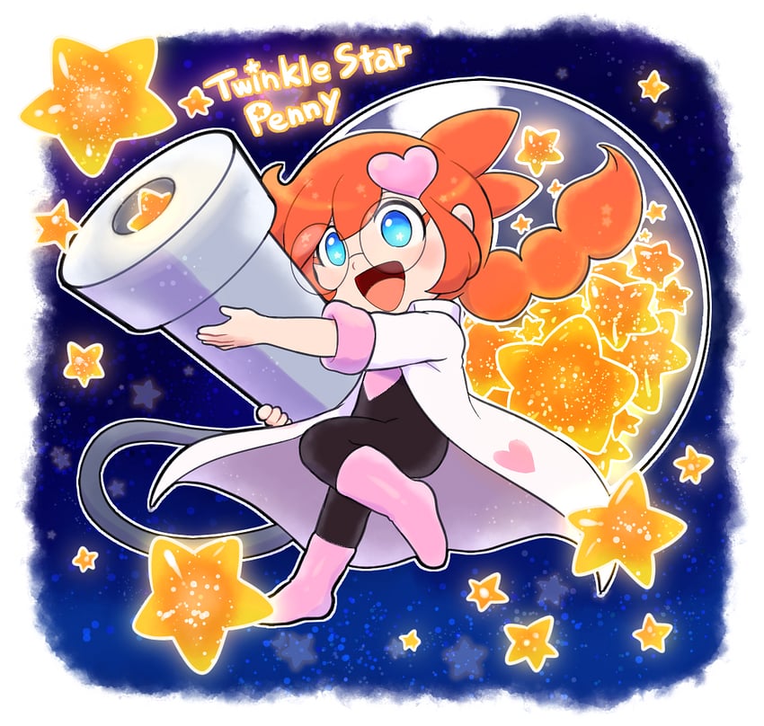 penny crygor (warioware and 1 more) drawn by hoshi_(star-name2000)