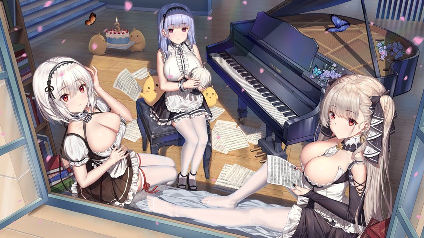 manjuu, formidable, sirius, and dido (azur lane) drawn by haneru