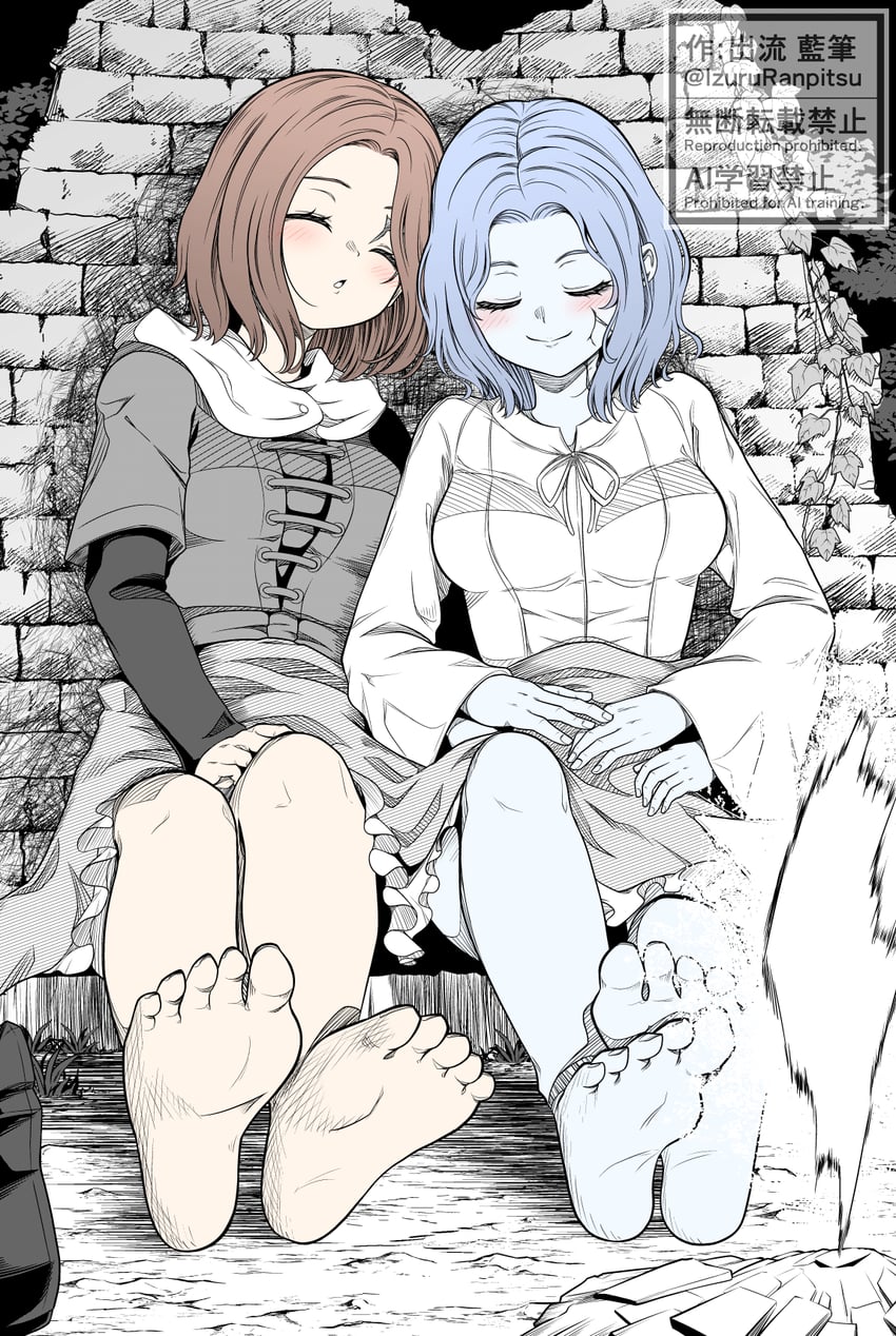 ranni the witch and melina (elden ring) drawn by aibumi