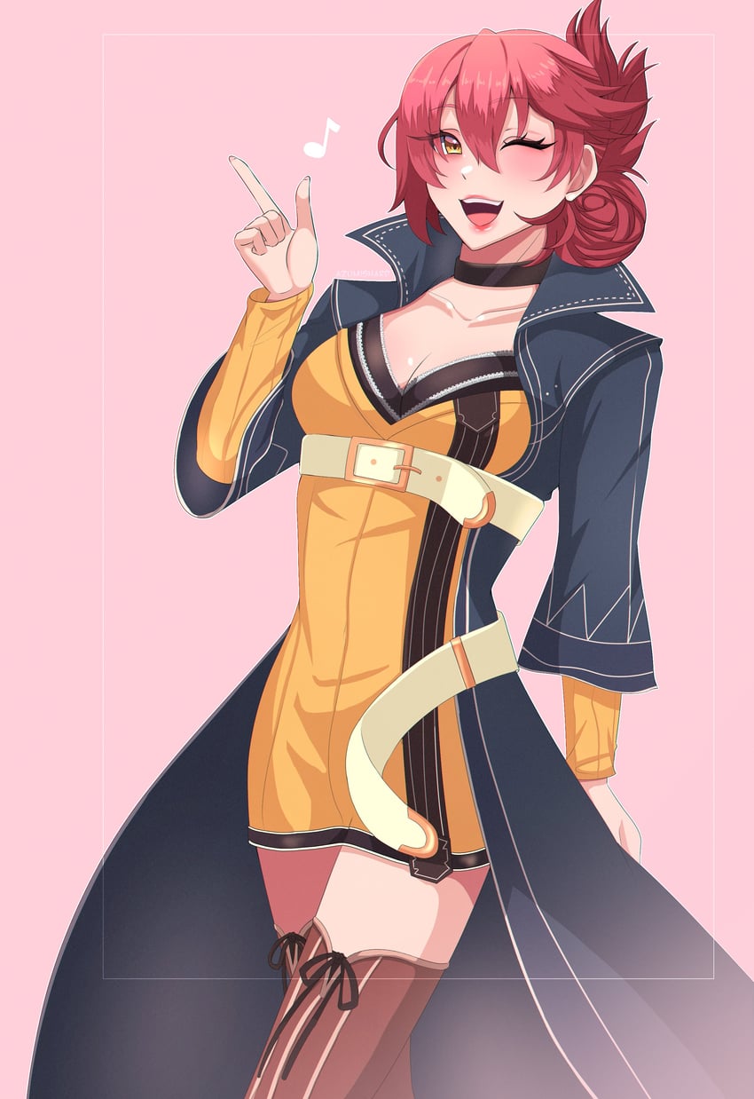 sara valestein (eiyuu densetsu and 2 more) drawn by azumishard