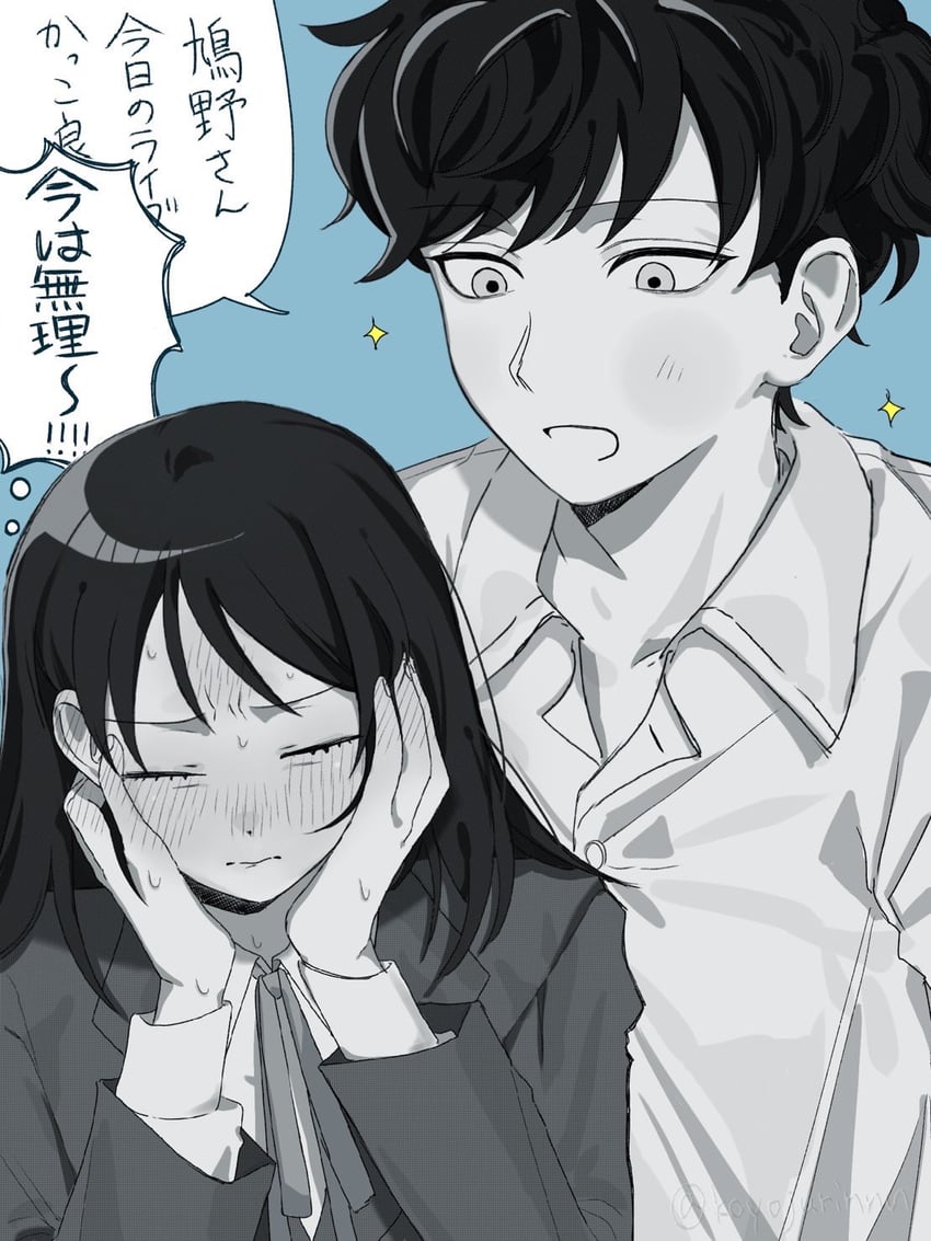 hatono chihiro and mizuo haruichi (futsuu no keion-bu) drawn by sinyojurn