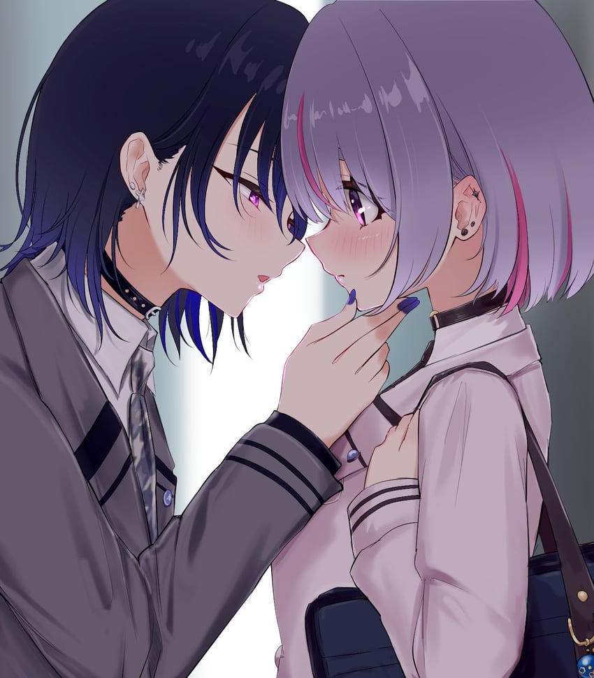 ichinose uruha and tosaki mimi (vspo! and 2 more) drawn by muton_(muton82)