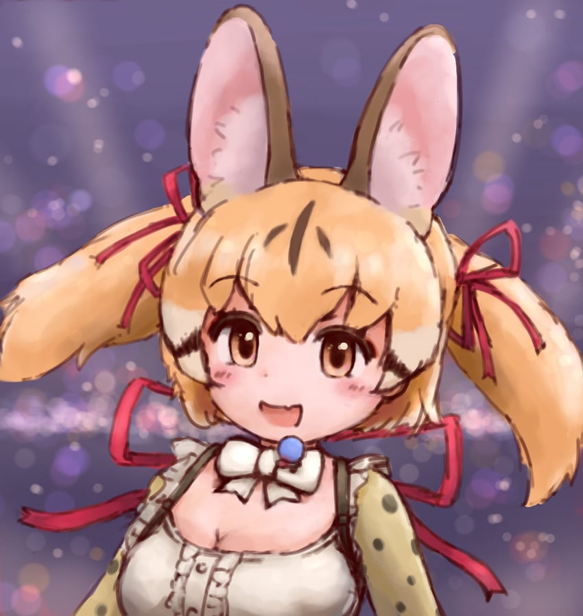 large-spotted genet (kemono friends and 1 more) drawn by zzz_ansh
