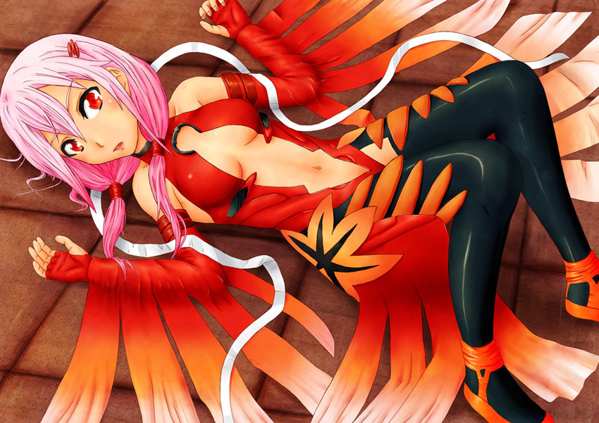 yuzuriha inori (guilty crown) drawn by fujii_isana