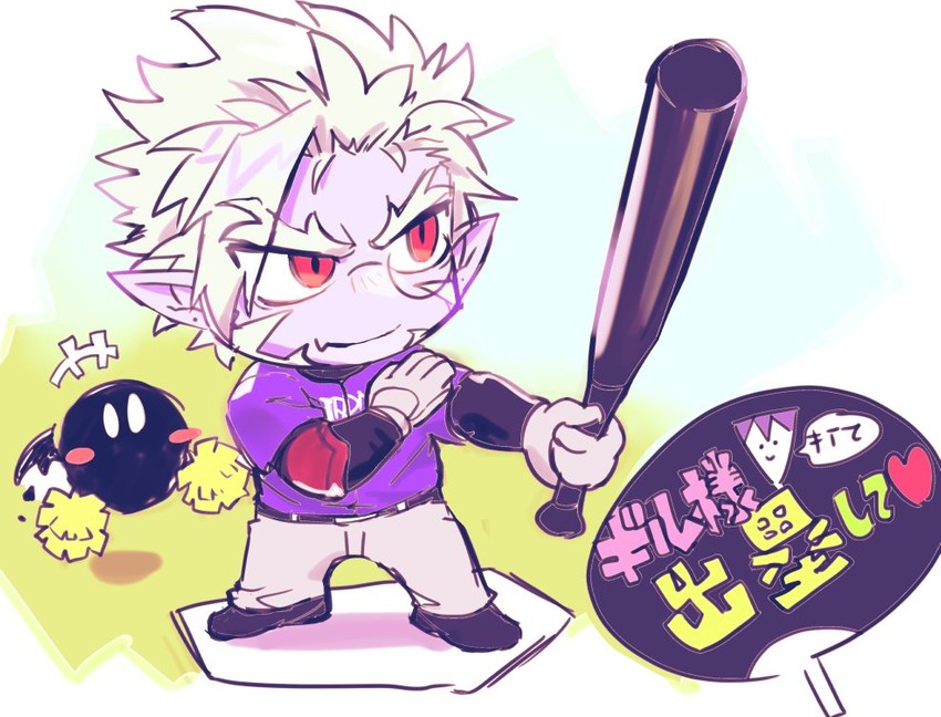 kenmochi touya and gilzaren iii (nijisanji) drawn by yakisoba_ohmori
