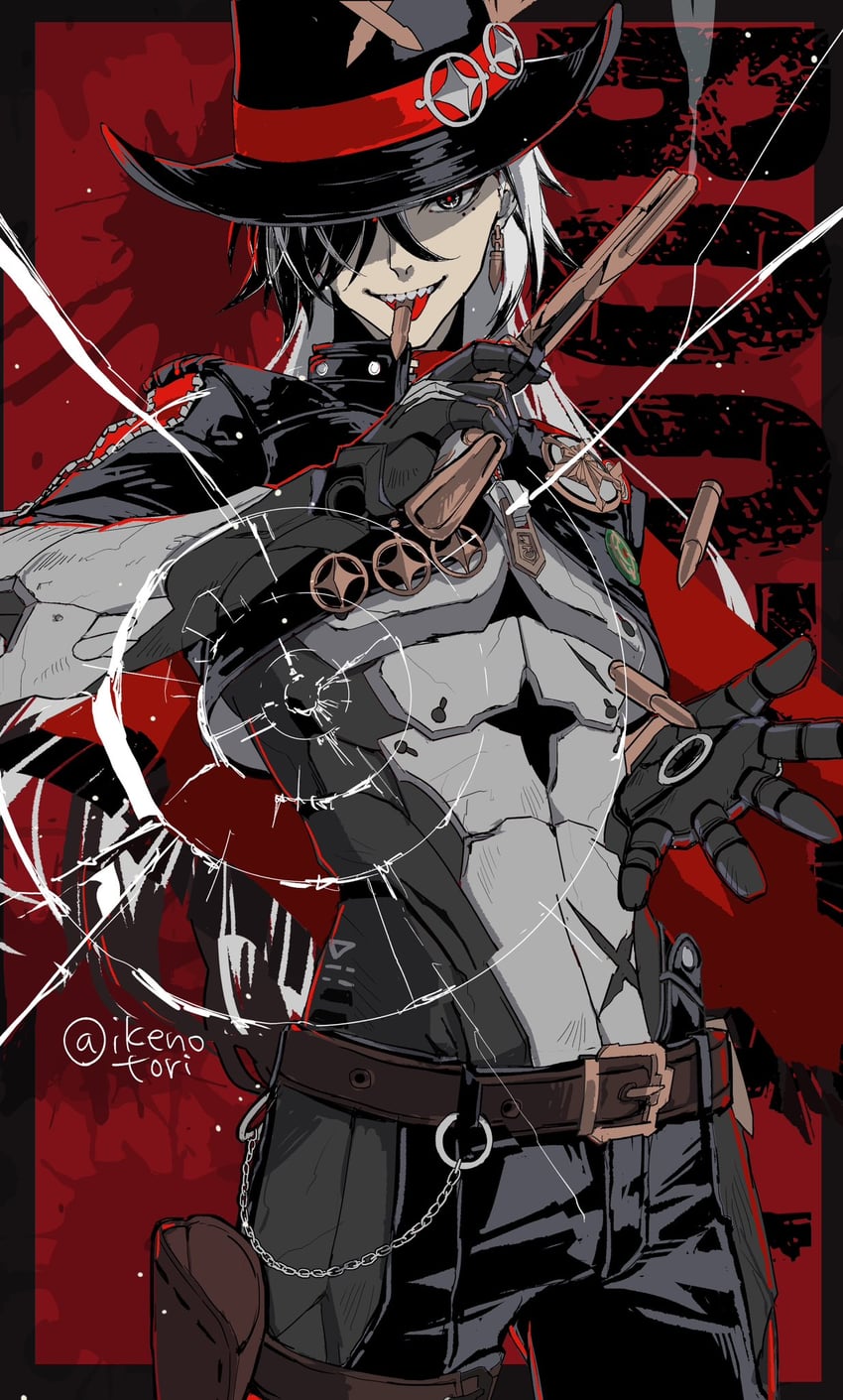 boothill (honkai and 1 more) drawn by ikenotori