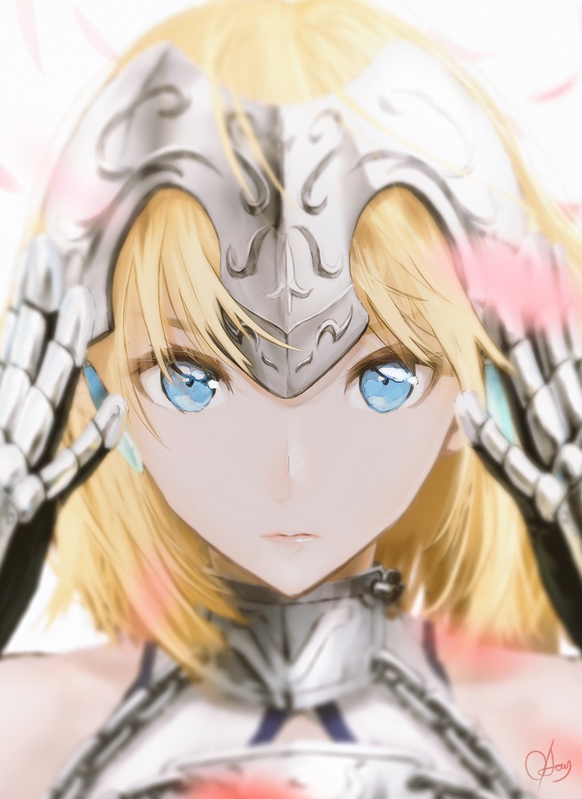 jeanne d'arc (fate and 2 more) drawn by jizell