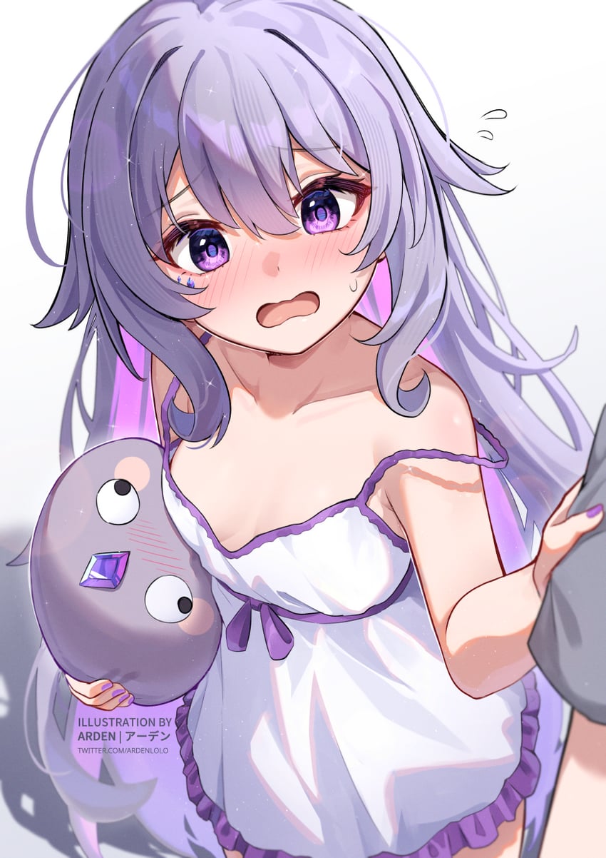 koseki bijou and pebble (hololive and 1 more) drawn by ardenlolo