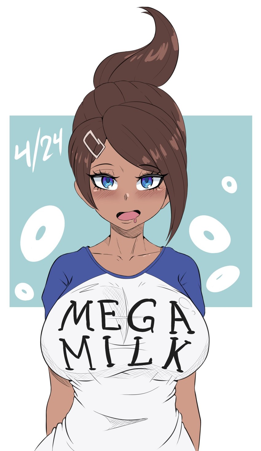 asahina aoi (danganronpa and 1 more) drawn by young_savage