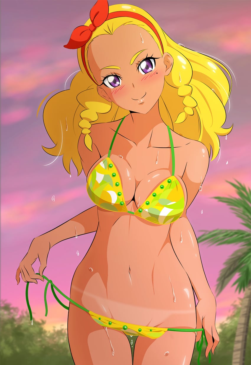 amamiya elena (precure and 1 more) drawn by fuchi_(nightmare)