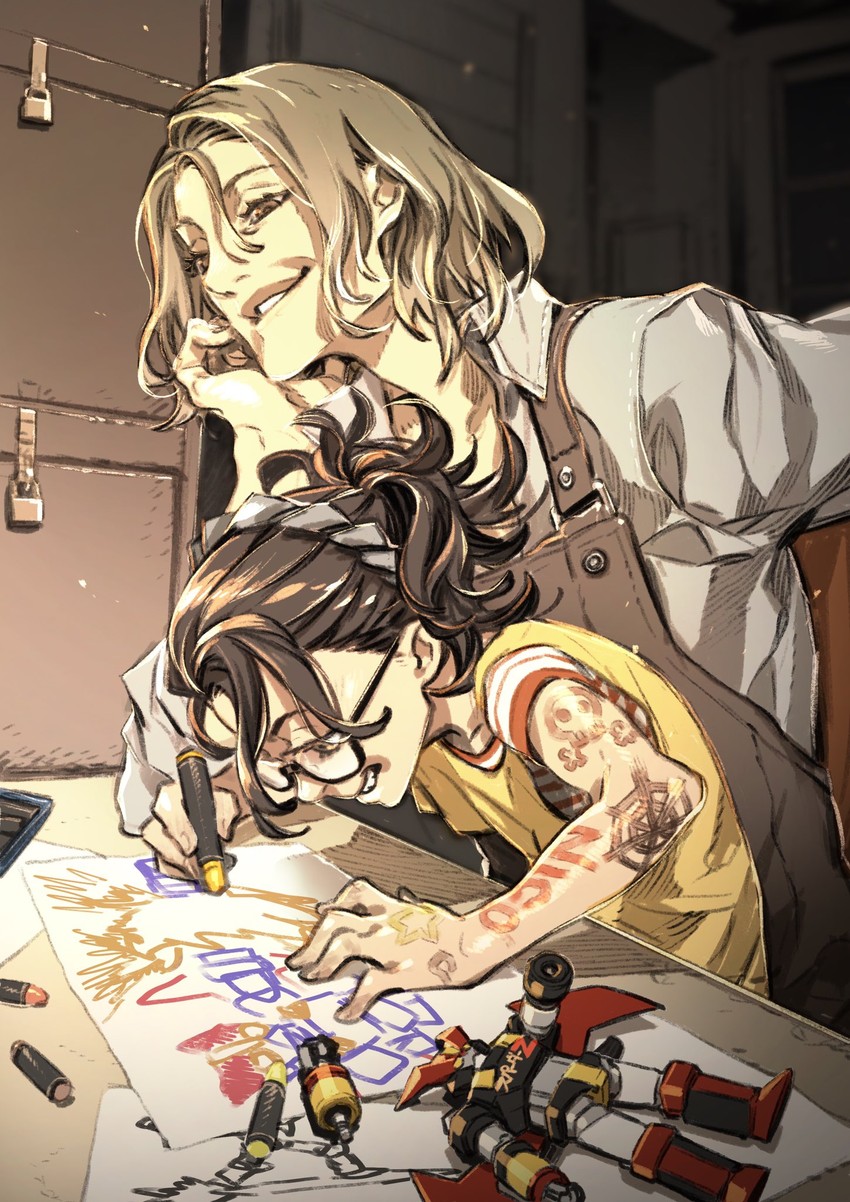 nico and nell goldstein (devil may cry and 3 more) drawn by miwa_shirow