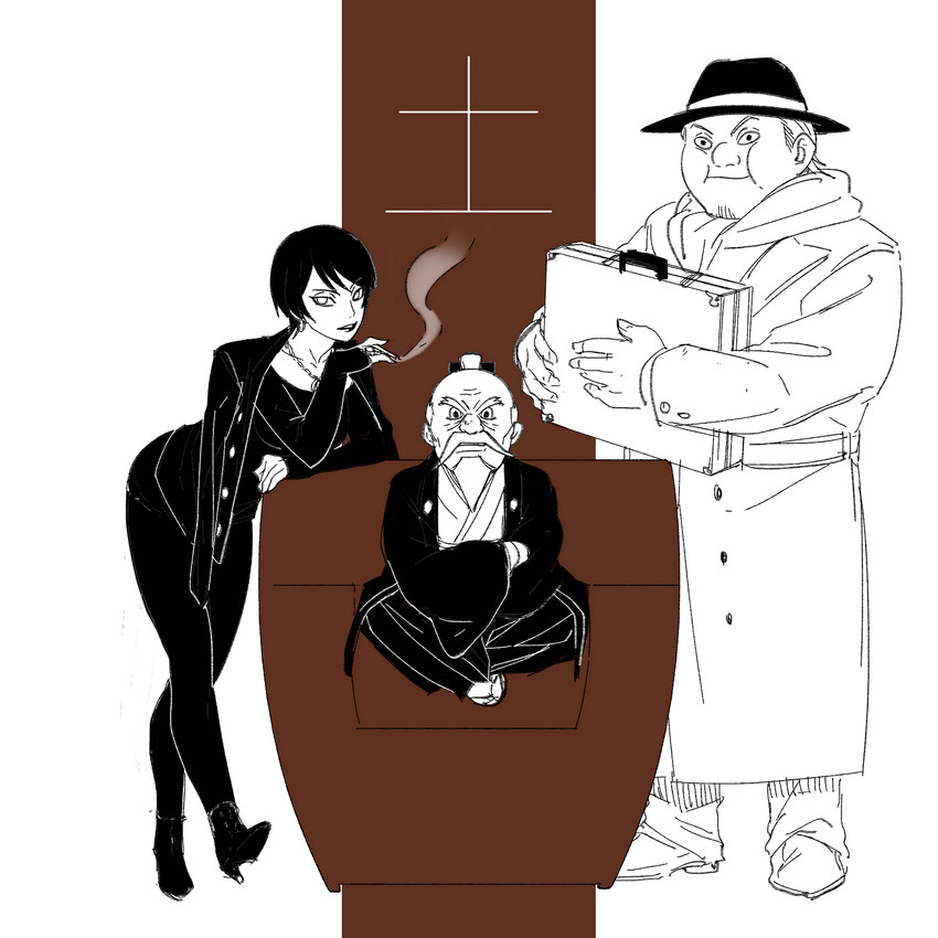 kurotsuchi, oonoki, and akatsuchi (naruto and 1 more) drawn by noeunjung93