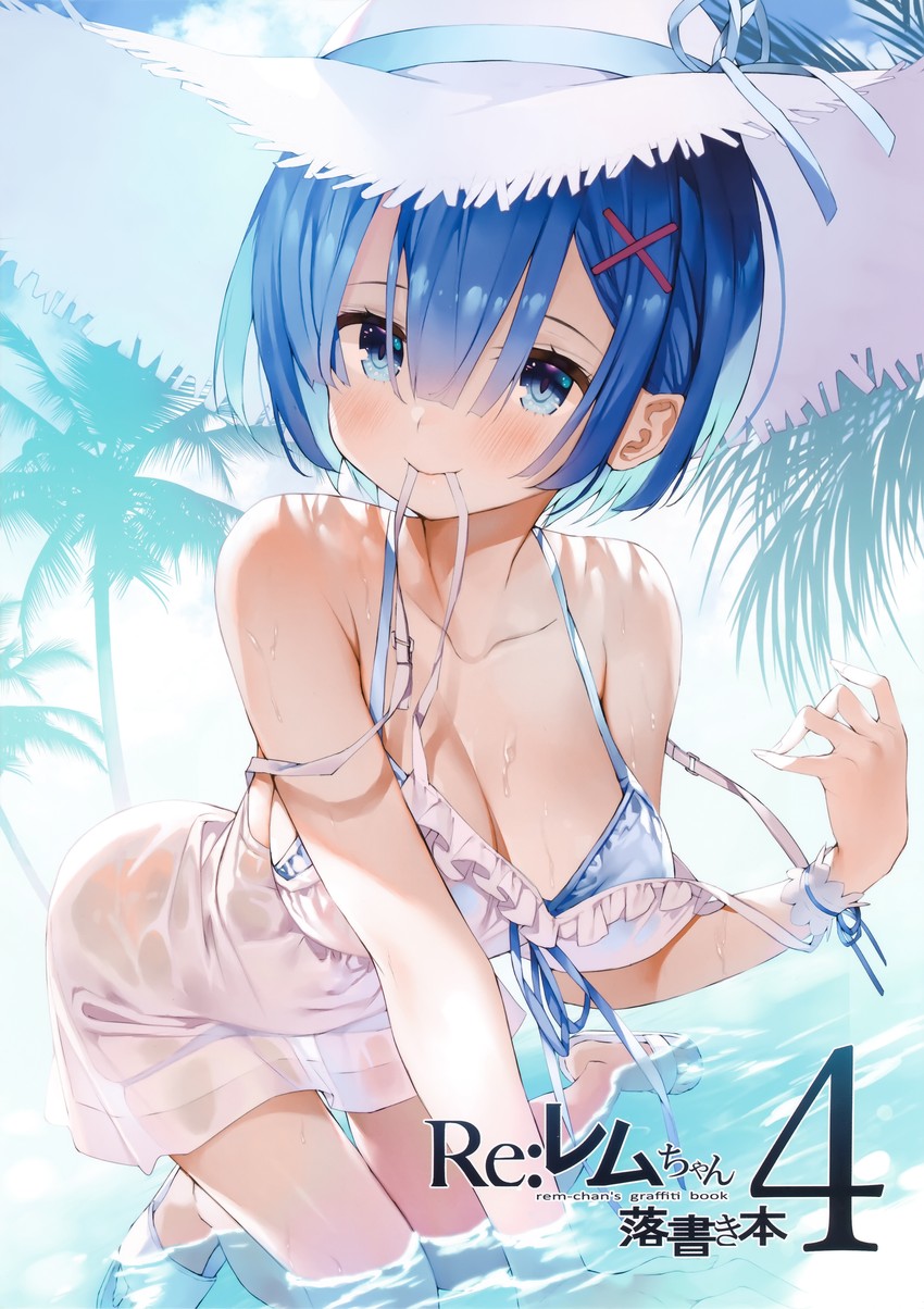 rem (re:zero kara hajimeru isekai seikatsu) drawn by gaou_(umaiyo_puyoman)