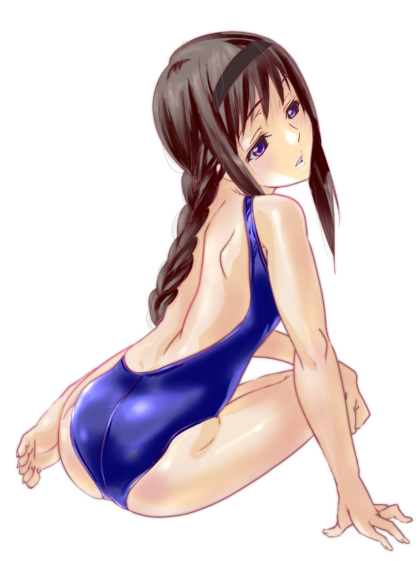 akemi homura (mahou shoujo madoka magica) drawn by dodai_shouji