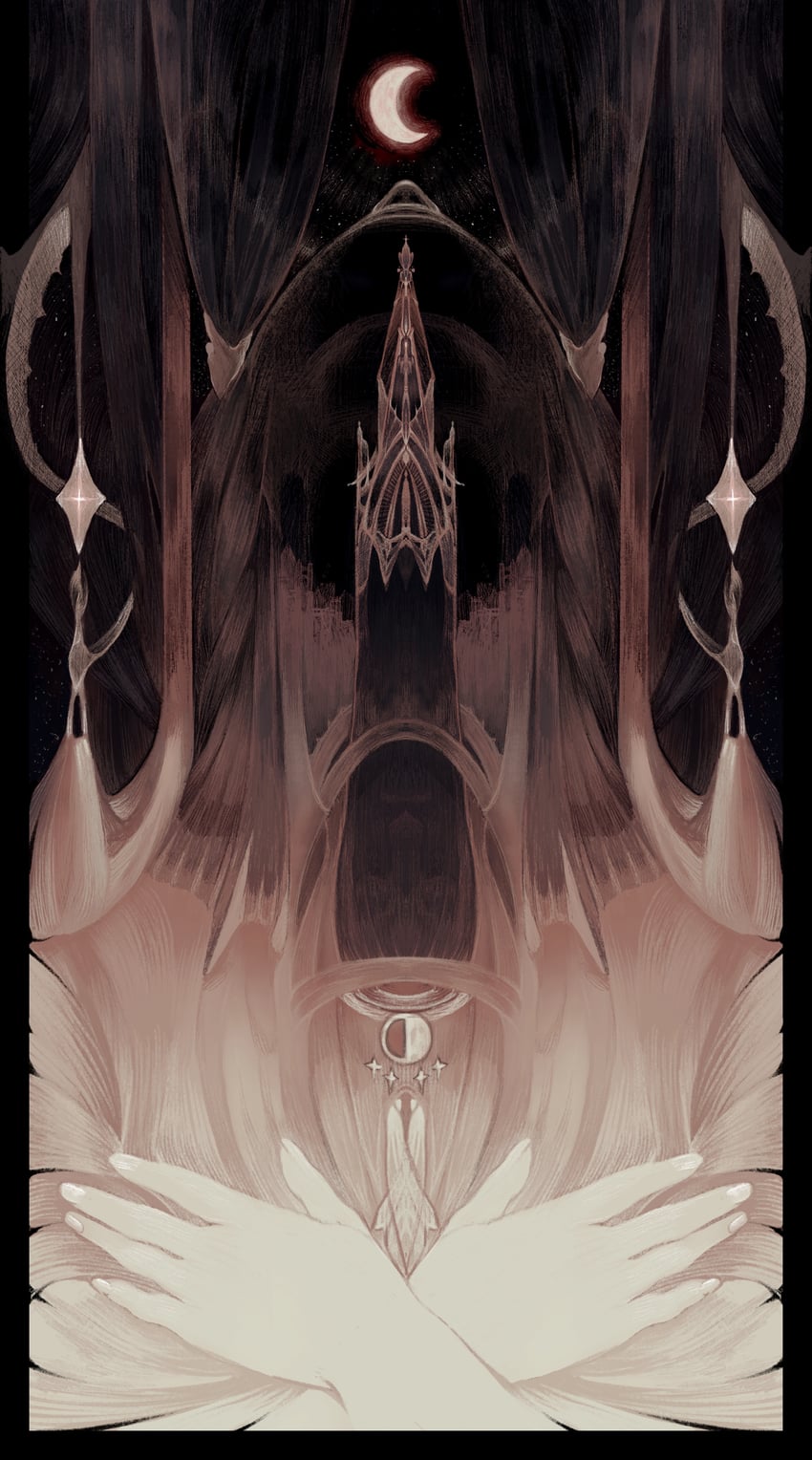evernight goddess (lord of the mysteries) drawn by n-s-never-mind