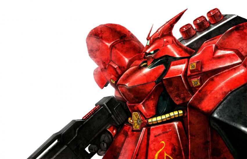 sazabi (gundam and 1 more) drawn by banchengping@126