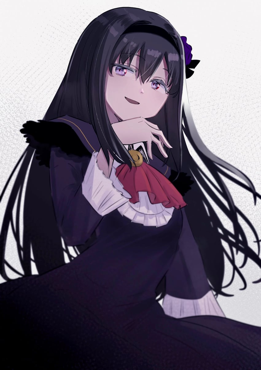 akemi homura (mahou shoujo madoka magica and 1 more) drawn by sansho_ss