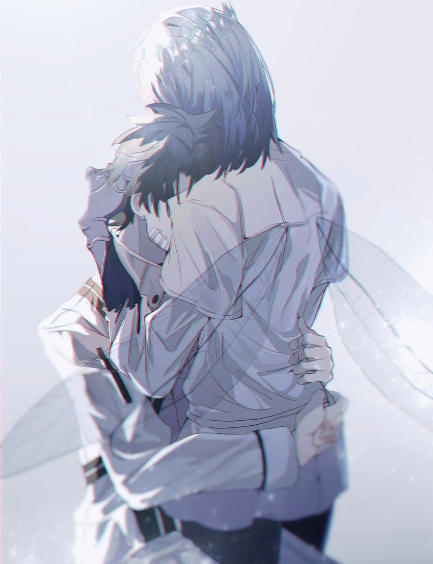 fujimaru ritsuka and oberon (fate and 1 more) drawn by yu_(yyy6_y1_yy7)