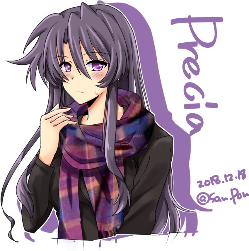 presea testarossa (lyrical nanoha and 1 more) drawn by san-pon
