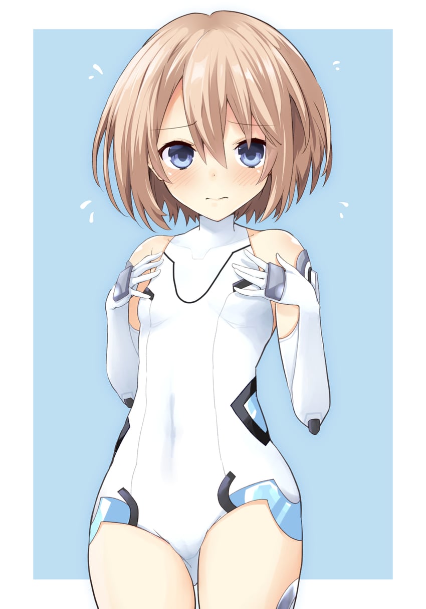blanc and white heart (neptune) drawn by iwashi_dorobou_-r-