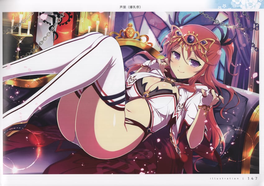 ashiya (senran kagura and 1 more) drawn by yaegashi_nan