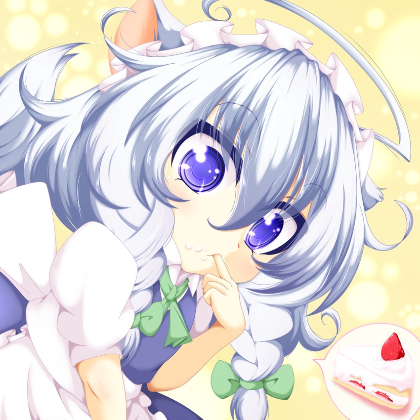 izayoi sakuya and inu sakuya (touhou) drawn by muumuu_(sirufuruteienn)