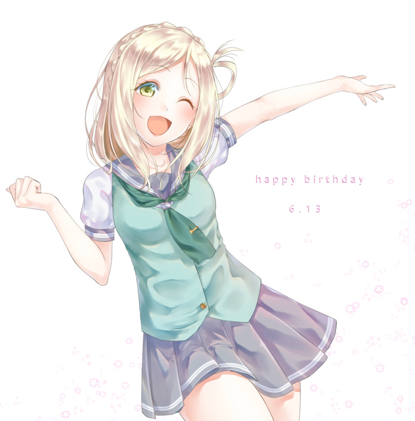 ohara mari (love live! and 1 more) drawn by yamaishi_nohi